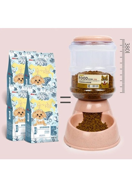 Yeşil Su Tipi 2 3.8l Pet Köpek Kedi Otomatik Besleyiciler Büyük Kapasiteli Içme Suyu Çeşmesi Su Şişesi Besleme Kaseleri Dispenseri Kediler Köpekler Için (Yurt Dışından) modelleri