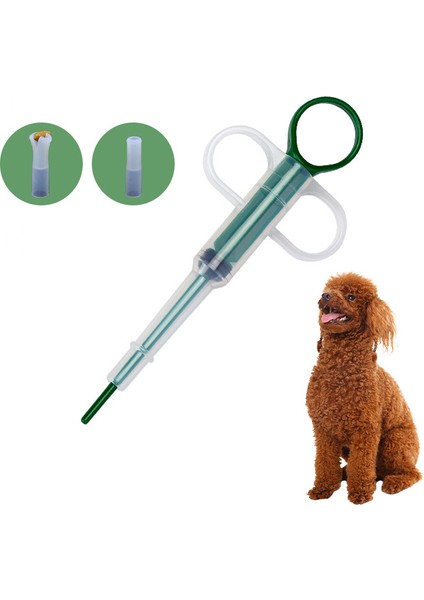 Mavi Şırınga Pet Ilaç Besleyici Hap Itme Dağıtıcı Su Köpek Kedi Tüp Besleyici Köpek Pet Ilaç Aracı Yüksek Kaliteli Malzemeler 1 Adet (Yurt Dışından)