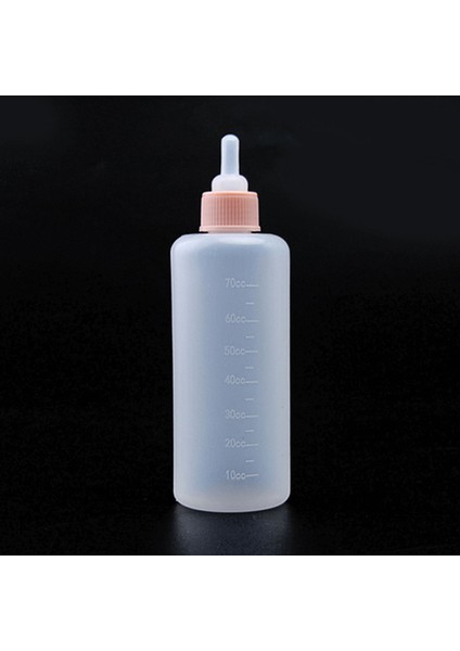 Pembe Köpek Yavrusu Biberon Meme Besleyici 70 ml Yenidoğan Köpekler Yavru Tavşanlar Için Sıvı Süt Emzirme Şişesi Sıkabilir Tavşanlar Hamster (Yurt Dışından) indirimleri