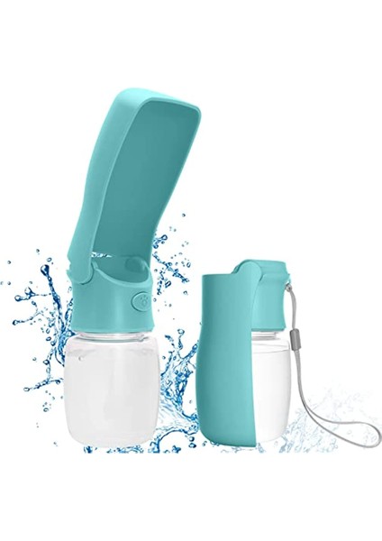 Mavi 550 ml Pet Köpek Su Şişesi Taşınabilir Köpek Su Kasesi Açık Pet Köpek Besleyici Kaseler Kediler Köpekler Için Seyahat Dağıtıcı Besleyici Ev Hayvanı Ürünü (Yurt Dışından) modelleri