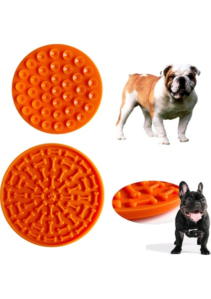 Kırmızı 2022 Sıcak Satış Köpek Dağıtım Mat Silikon Kaseler Köpek Yalama Mat Yalama Mat Pet Banyo Bakım ve Köpek Eğitim Pet Malzemeleri (Yurt Dışından) indirimleri