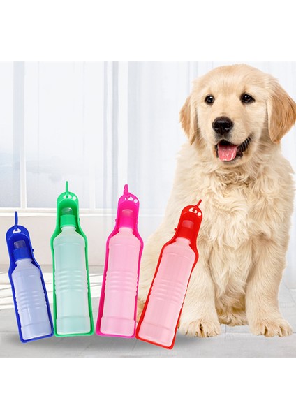Pembe 250ML 250ML/500ML Pet Köpek Su Şişesi Plastik Taşınabilir Su Şişesi Evcil Hayvanlar Açık Seyahat Içme Suyu Besleyici Kase Katlanabilir Köpek Kaseleri (Yurt Dışından) indirimleri