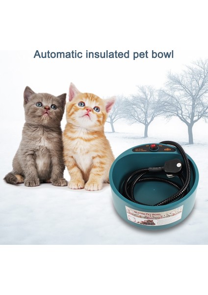 Beyaz Abd Köpek Kase Isıtma Besleme Besleyici Su Kasesi Pet Köpek Kediler Yavru Kış Isıtma Pet Besleyici Gıda Kabı Besleme Pet Isıtma Kase (Yurt Dışından) modelleri