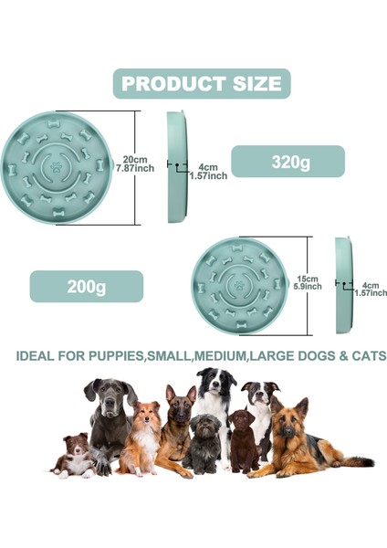 Red-A Xl 20X20X4CM Yavaş Besleyici Köpek Kasesi, Köpekler Için Yavaş Besleyici, Boğulmayı Önleyen Sağlıklı Tasarım Köpek Yavaş Yemlik, Vantuzlu Köpek Şişirmeyi Durduran Köpek Kasesi (Yurt Dışından) modelleri