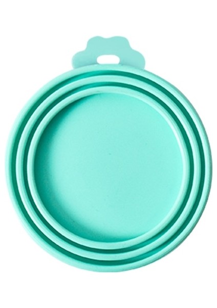 Yeşil Kapak 3 In 1 Yeniden Kullanılabilir Silikon Köpek Kedi Konserve Kapak Taşınabilir Gıda Mühürleyen Kaşık Pet Yemek Kapağı Taze Teneke Kapak Kutular Kap Evcil Hayvan Aksesuarları (Yurt Dışından)