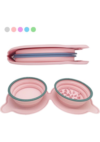 Gri Katlanabilir Silikon Evcil Hayvan Kaseleri Toksik Olmayan Taşınabilir Pet Seyahat Besleme Kasesi Katlanır Yavru Kedi Kase Açık Gıda Dağıtıcı Besleyici (Yurt Dışından) fiyatları