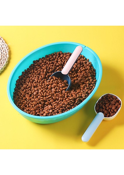 G835A Çok Fonksiyonlu Köpek Maması Kedi Maması Kürek Besleme Kaşığı Mühürlü Çanta Klipsi Yaratıcı Ölçüm Fincan Kavisli Tasarım Kolay Temizlenebilir (Yurt Dışından) fırsatları