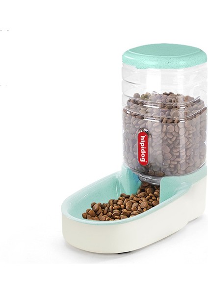Yeşil Besleyici 3.8l - Kapasiteli Köpek Otomatik Besleyici Suluk Seti Yerçekimi Evcil Hayvan Yemi Dağıtıcıları Kedi Su Sebili 3.8l Köpekler Için Büyük Kapasiteli Saklama Kabı (Yurt Dışından)