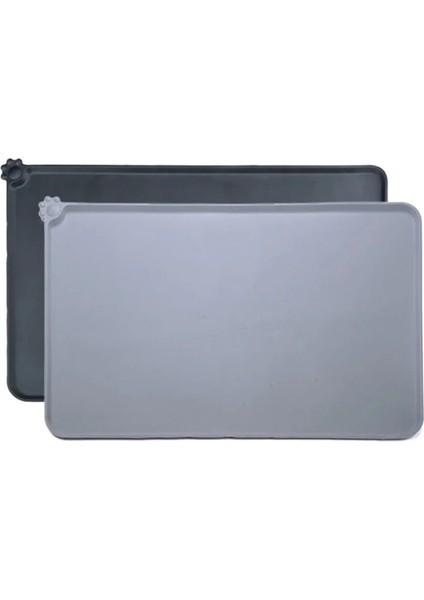 Siyah 47.5X29.5 Pet Malzemeleri Su Geçirmez Silikon Pet Placemat Kaymaz Gıda Tava Mat Sınır Köpek Besleyiciler Gıda Sınıfı Silikon Kase Paspaslar (Yurt Dışından) modelleri