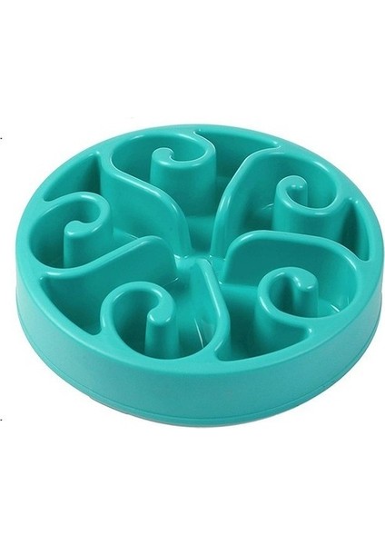 Gök Mavisi L - 30X30X5.5CM Benepaw Toksik Olmayan Eğlenceli Yavaş Besleyici Köpek Kasesi Maması Kaymaz Pet Eat Yavaş Besleme Kasesi Büyük Orta Küçük Köpekler Için Labirent Interaktif (Yurt Dışından)