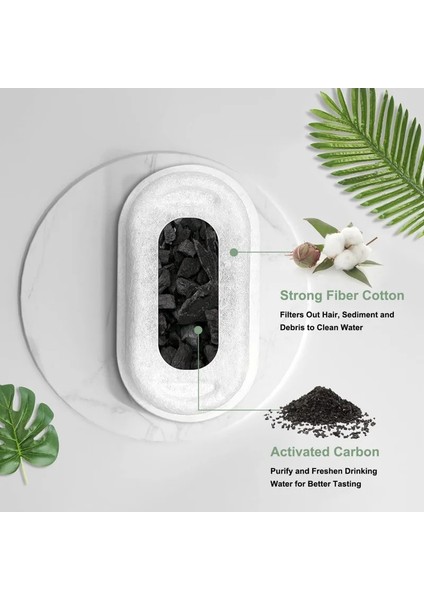 O Tarzı Köpük 4 Paket Pet Su Çeşmesi Filtre Değiştirme Kedi Su Içme Dağıtıcı Aktif Karbon Filtre Evcil Hayvan Aksesuarları (Yurt Dışından) modelleri