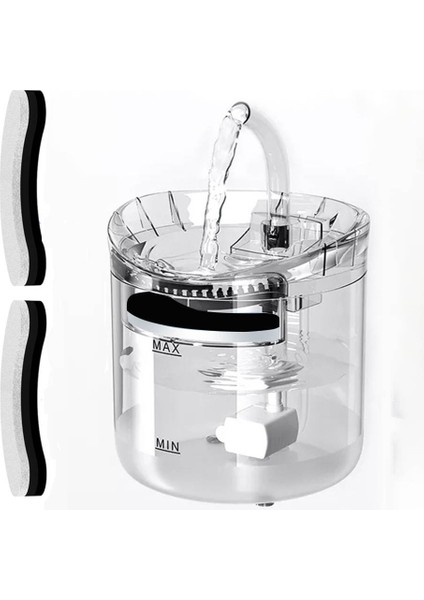 1 Adet Kedi Su Çeşmesi Aktif Karbon Yedek Filtre Elemanları Kediler Için Aktif Suluk Otomatik Besleyici Filtre Elemanları (Yurt Dışından)