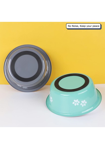 Yeşil 860 ml Kaymaz Köpek Kaseleri Küçük Orta Büyük Köpek Besleyici Kaseler Içenler Paslanmaz Çelik Yüksek Kapasiteli Evcil Hayvan Besleyiciler Köpekler Aksesuarları (Yurt Dışından) modelleri