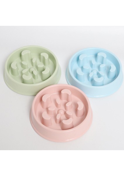 Sarı Köpek Yavaş Besleyici Kase Kaymaz Bulmaca Kase Anti-Gulping Pet Yavaş Gıda Besleme Tabağı Interaktif Şişirme Durdurma Köpek Kase Malzemeleri (Yurt Dışından) modelleri