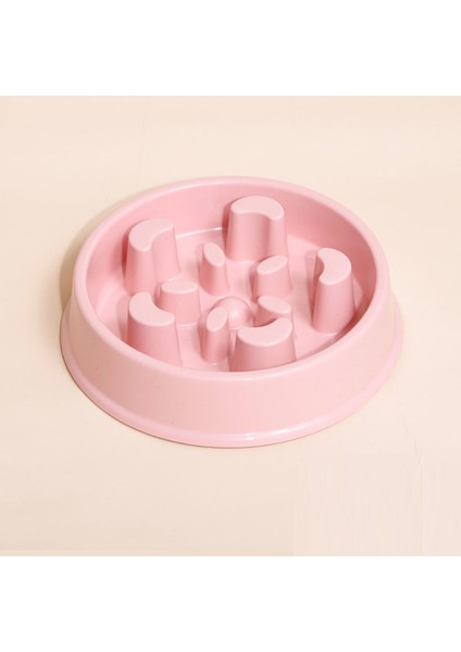 Sarı Köpek Yavaş Besleyici Kase Kaymaz Bulmaca Kase Anti-Gulping Pet Yavaş Gıda Besleme Tabağı Interaktif Şişirme Durdurma Köpek Kase Malzemeleri (Yurt Dışından) fırsatları