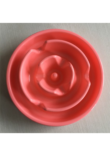 Pembe 2 Köpek Kase Anti Choke Bulaşık Evcil Hayvan Besleyici Yavaş Yeme Şişirme Durdurma Yemek Tabağı Labirent Interaktif Bulmaca Kedi Patinaj Yemekleri Tepsi Evcil Hayvan Malzemeleri (Yurt Dışından)