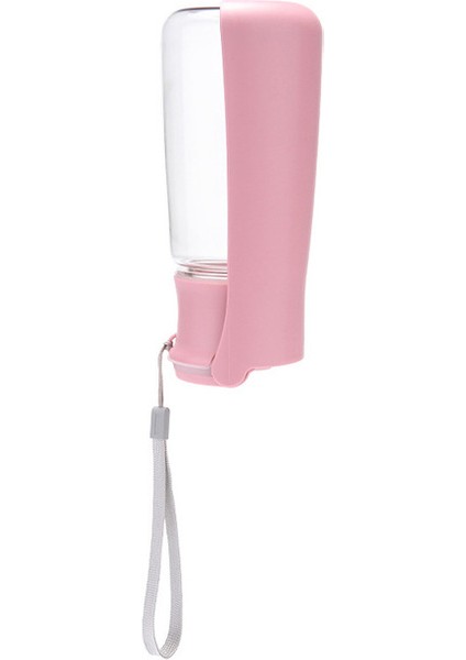 Pembe 550 ml Pet Köpek Su Şişesi Taşınabilir Köpek Su Kasesi Açık Pet Köpek Besleyici Kaseler Kediler Köpekler Için Seyahat Dağıtıcı Besleyici Ev Hayvanı Ürünü (Yurt Dışından)
