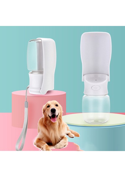 Pembe 550 ml Pet Köpek Su Şişesi Taşınabilir Köpek Su Kasesi Açık Pet Köpek Besleyici Kaseler Kediler Köpekler Için Seyahat Dağıtıcı Besleyici Ev Hayvanı Ürünü (Yurt Dışından) fiyatları