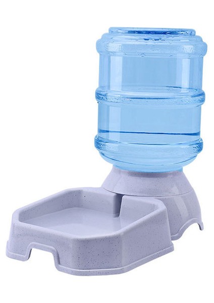 Mermer Gri Suluk 3.8l Köpek Kase Köpek Su Sebili Otomatik Besleme Kaseleri Köpek Kedi Için Pet Suluk Besleyici Kase Büyük Kapasiteli Kedi Su Çeşmesi (Yurt Dışından)