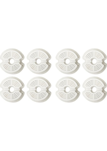 8 Adet Kedi Çeşmesi Filtresi Otomatik Besleyici Filtrasyon Yedek Filtreler Pet Kedi Köpek Çeşmesi Su Suluk Dağıtıcı Sıcak (Yurt Dışından)