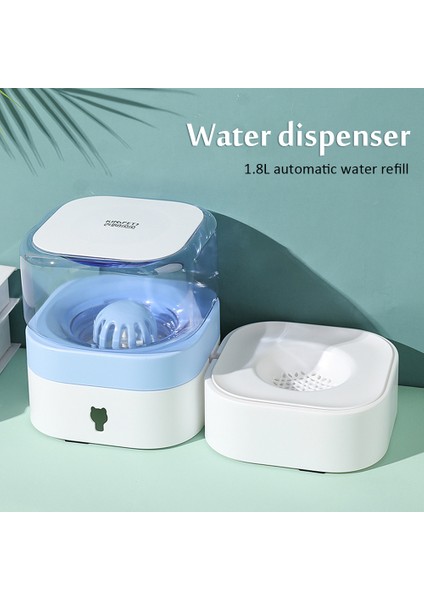 Yeşil Tiryakisi 2021 Yeni 1.8l Pet Otomatik Besleyiciler Içme Suyu Kaymaz Çeşme Su Şişesi Besleme Kaseleri Dağıtıcı Kediler Köpekler Için (Yurt Dışından) fırsatları