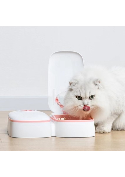 P2 Otomatik Evcil Hayvan Besleyici Akıllı Kedi Maması Dağıtıcı Islak ve Kuru Gıda Dağıtıcı Zamanlayıcı Kase Otomatik Besleyici Kedi 2 Öğünler (Yurt Dışından) modelleri