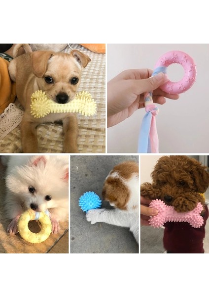 Stil 3 Pet Köpek Oyuncakları Küçük Köpek Çiğniyor Tpr Düğüm Oyuncaklar Isırmaya Dayanıklı Molar Diş Temizleme Köpek Eğitim Malzemeleri Interaktif Accessori (Yurt Dışından)