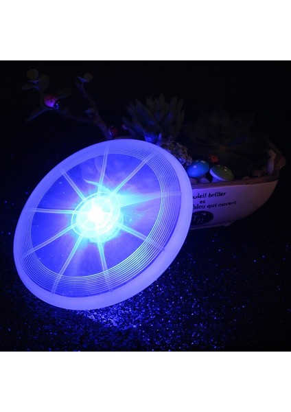 Yeşil 13X13 cm Evcil Hayvan Malzemeleri Köpek Oyuncak LED Işıklı Uçan Disk Çevre Koruma Malzemesi Köpek Eğitim Malzemeleri Köpek Çiğneme Oyuncakları (Yurt Dışından) fırsatları