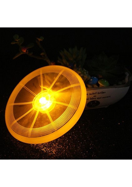 Yeşil 13X13 cm Evcil Hayvan Malzemeleri Köpek Oyuncak LED Işıklı Uçan Disk Çevre Koruma Malzemesi Köpek Eğitim Malzemeleri Köpek Çiğneme Oyuncakları (Yurt Dışından) indirimleri