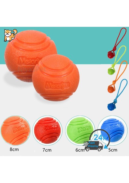 Mavi Xl-8cm Köpek Topu Yıkılmaz Çiğneme Kabarık Lastik Top Oyuncaklar Pet Köpek Oyuncak Topu Dize ile Büyük Köpek Yavrusu Oyunları Için Interaktif Oyuncaklar Oyuncaklar (Yurt Dışından) fiyatları