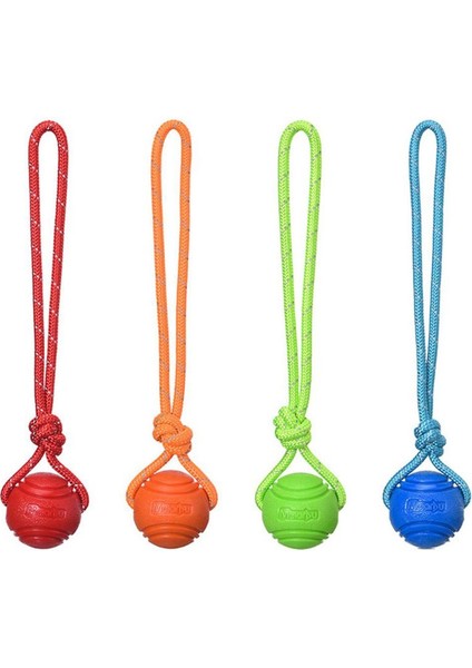 Mavi Xl-8cm Köpek Topu Yıkılmaz Çiğneme Kabarık Lastik Top Oyuncaklar Pet Köpek Oyuncak Topu Dize ile Büyük Köpek Yavrusu Oyunları Için Interaktif Oyuncaklar Oyuncaklar (Yurt Dışından) fırsatları