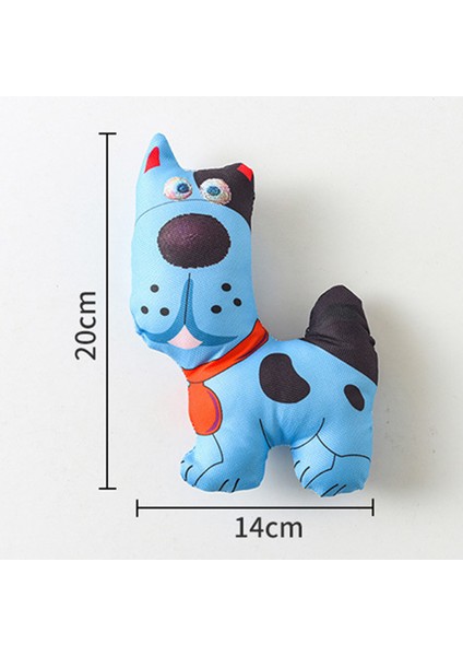 Turuncu Tembellik 26X17 cm M Güçlü Büyük Köpek Oxford Bez Oyuncak Cızırtılı Sevimli Hayvan Şekli Pet Orta Büyük Köpekler Için Çiğnemek Oyuncaklar Golden Retriever Doberman (Yurt Dışından)