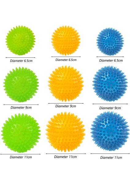Yeşil Çap 9 cm Elastik Yüzen Pet Squeaker Pet Topu Oyuncak Temizleme Diş Yavrusu Büyük Köpek Çiğneme Oyuncakları Küçük Büyük Köpekler Için Fransız Bulldog Aksesuarları (Yurt Dışından) modelleri