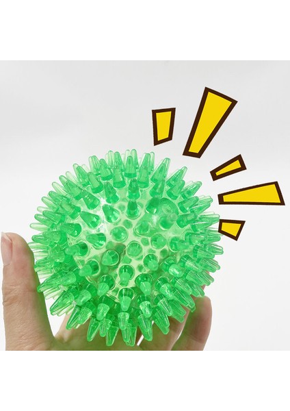 Yeşil Çap 9 cm Elastik Yüzen Pet Squeaker Pet Topu Oyuncak Temizleme Diş Yavrusu Büyük Köpek Çiğneme Oyuncakları Küçük Büyük Köpekler Için Fransız Bulldog Aksesuarları (Yurt Dışından) indirimleri