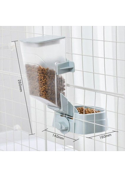 Besleyici Pembe Otomatik Pet Besleyici Kafes Asılı Kase Su Meme Şişe Gıda Konteyner Dağıtıcı Yavru Kediler Tavşan Kuşlar Besleme Malzemeleri (Yurt Dışından)