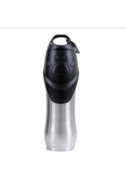 Gümüş 750ML Pawzroad 750ML Pet Köpek Su Şişeleri Açık Paslanmaz Çelik Içecek Şişeleri Yavru Içecek Temiz Su Besleyici Depolama Spor Taşınabilir (Yurt Dışından)