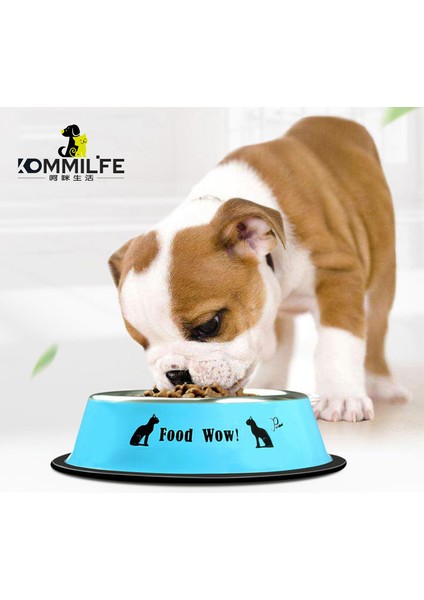 Turuncu S Paslanmaz Çelik Pet Köpek Kase Kaymaz Kedi Köpek Besleyici Çapı 11-22 cm Köpekler Için Kase Küçük Orta Büyük Köpek Besleyici Içenler (Yurt Dışından) modelleri