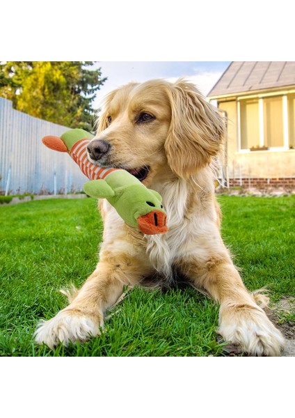 Domuz Pet Peluş Ördek Ses Oyuncak Squeak Köpekler Çiğnemek Sevimli Hayvan Şekli Oyuncaklar Interaktif Oyun Temizleme Diş Isırmaya Dayanıklı Evcil Hayvan Malzemeleri (Yurt Dışından)