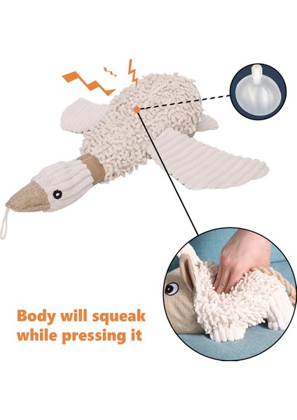Ördek M Polar Köpek Cızırtılı Oyuncaklar Küçük Büyük Köpekler Için Çiğneme Oyuncakları Hayvan Şekli Köpek Squeaky Oyuncak Evcil Hayvan Ürünleri Için Köpek Squeaker Fransız Bulldog (Yurt Dışından)