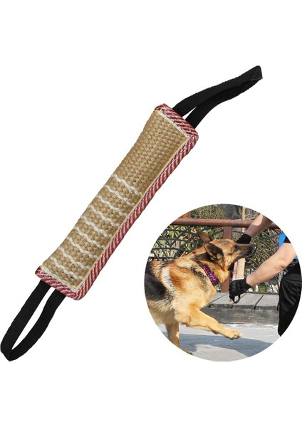 Fotoğraf Olarak Köpek Römorkör Oyuncak Köpek Isırık Yastık Jüt Isırık Oyuncak 2 Kolları ile En Iyi Römorkör Savaş Köpek Eğitimi Interaktif Oyun Interaktif Oyuncaklar (Yurt Dışından)