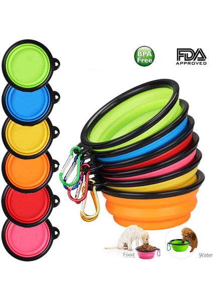 Siyah 350 ml Silikon Köpek Kaseleri Taşınabilir Köpek Su Kasesi Açık Seyahat Hayvan Mama Kabı Karabinalar ile Kedi Köpek Yavrusu Gıda Konteyner Besleyici Kase (Yurt Dışından) fiyatları