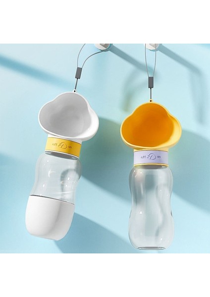 Sarı 600ML Pet Köpek Su Şişesi Besleyici Kase Taşınabilir Su Gıda Şişesi Evcil Hayvanlar Açık Seyahat Içme Anjin Mama Besleyici Kase Evcil Hayvan Malzemeleri (Yurt Dışından) fiyatları