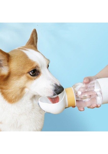 Sarı 600ML Pet Köpek Su Şişesi Besleyici Kase Taşınabilir Su Gıda Şişesi Evcil Hayvanlar Açık Seyahat Içme Anjin Mama Besleyici Kase Evcil Hayvan Malzemeleri (Yurt Dışından) fırsatları
