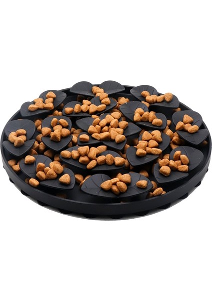 Gül Kırmızı Köpek Yavaş Besleyici Kase Kaymaz Yavru Kedi Yavaş Yemek Tabağı Kase Anti-Takoz Yemek Tabağı Besleme Köpek Kedi Mama Kasesi Evcil Hayvan Malzemeleri (Yurt Dışından) fiyatları