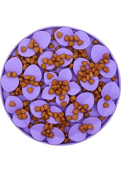 Gül Kırmızı Köpek Yavaş Besleyici Kase Kaymaz Yavru Kedi Yavaş Yemek Tabağı Kase Anti-Takoz Yemek Tabağı Besleme Köpek Kedi Mama Kasesi Evcil Hayvan Malzemeleri (Yurt Dışından) fırsatları