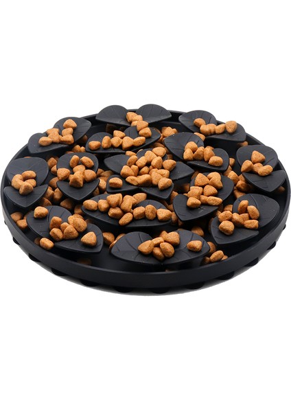 Mor Köpek Yavaş Besleyici Kase Kaymaz Yavru Kedi Yavaş Yemek Kase Anti-Takoz Yemek Tabağı Besleme Köpek Kedi Mama Kasesi Evcil Hayvan Malzemeleri (Yurt Dışından) fiyatları