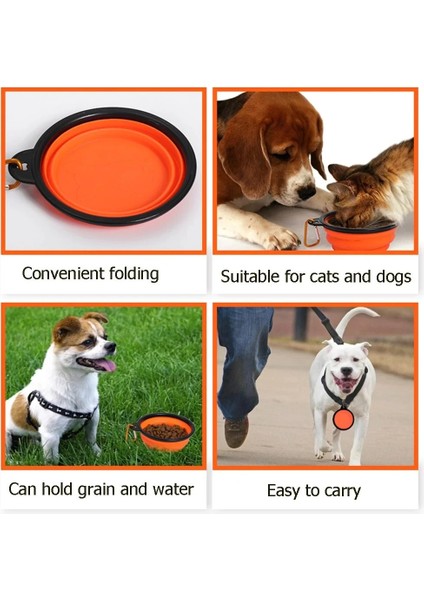Yeşil 650 ml 350 ml Köpek Kase Taşınabilir Katlanır Hayvan Mama Kabı Katlanabilir Silikon Su Kasesi Köpek Için Açık Seyahat Köpek Maması Kabı Besleyici Çanak (Yurt Dışından) indirimleri