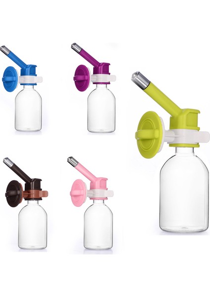 Pembe 21 cm x 10 cm Pet Su Sebili Duvara Monte Su Şişesi Köpek Kedi Tavşan Şişe Su Besleme Takım Elbise Paslanmaz Çelik Su Kafası (Yurt Dışından) fiyatları