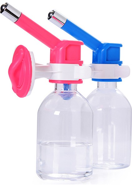 Pembe 21 cm x 10 cm Pet Su Sebili Duvara Monte Su Şişesi Köpek Kedi Tavşan Şişe Su Besleme Takım Elbise Paslanmaz Çelik Su Kafası (Yurt Dışından) modelleri