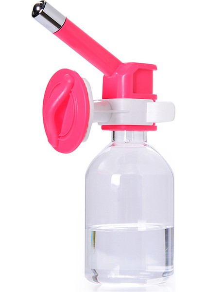 Pembe 21 cm x 10 cm Pet Su Sebili Duvara Monte Su Şişesi Köpek Kedi Tavşan Şişe Su Besleme Takım Elbise Paslanmaz Çelik Su Kafası (Yurt Dışından) indirimleri